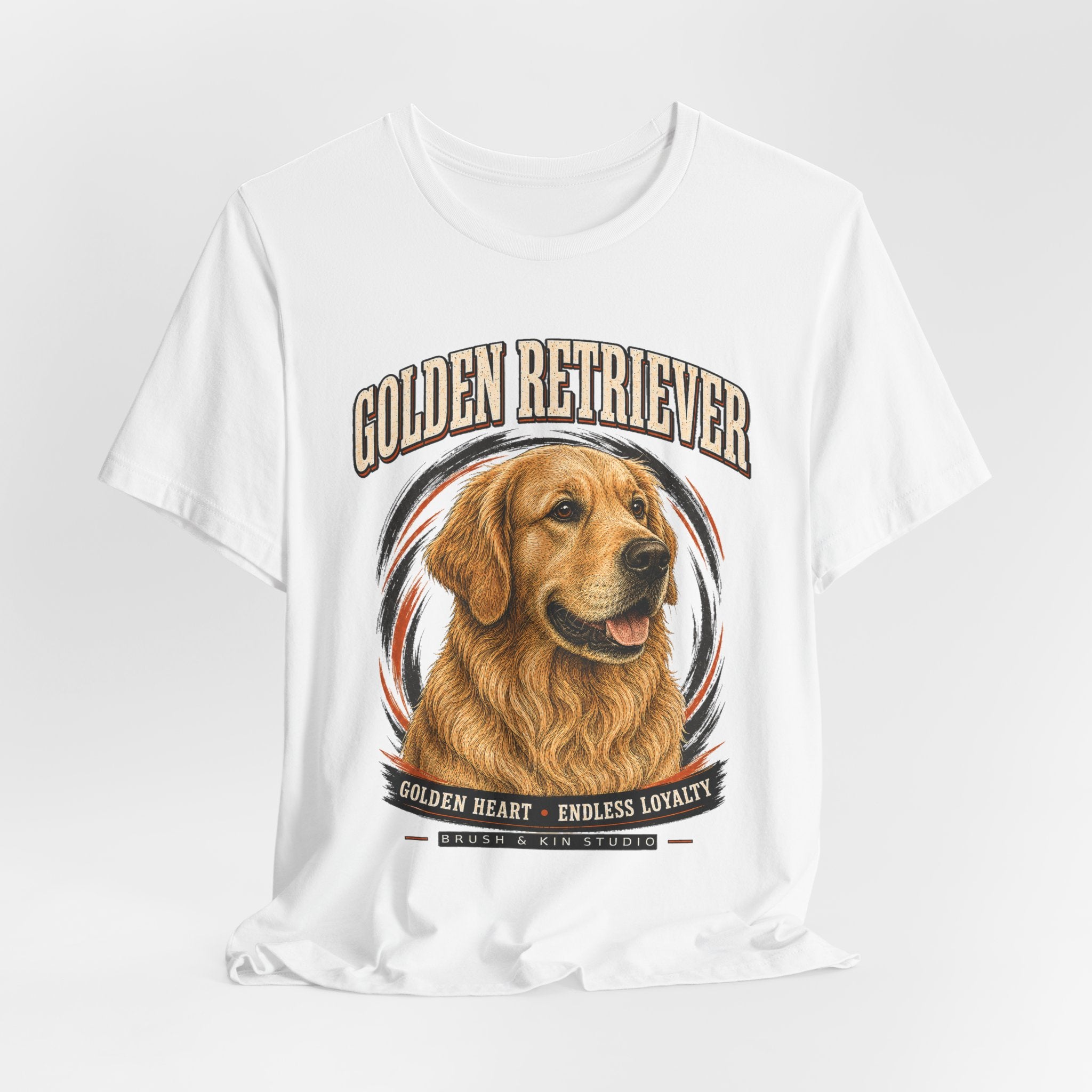 Golden Retriever Tee — Golden Heart, Endless Loyalty Dog Shirt