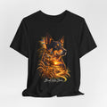 Australian Kelpie Sunset Portrait T-Shirt