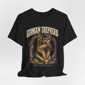 German Shepherd T-Shirt – "Born to Protect, Built to Serve" Dog Lover Tee