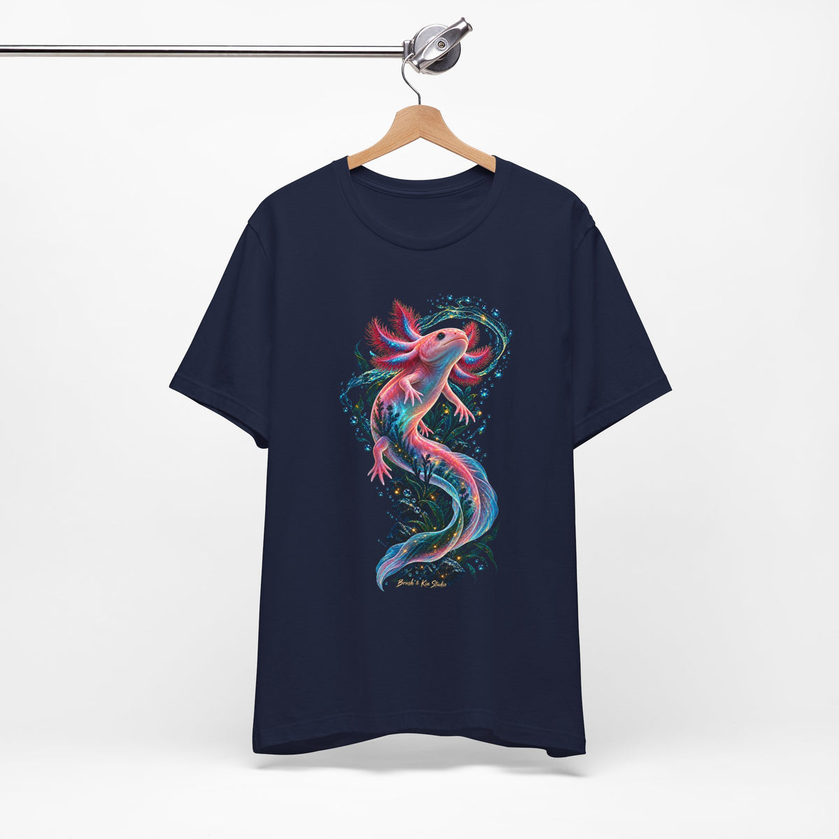 Axolotl Tee — Colorful Axolotl Graphic Shirt