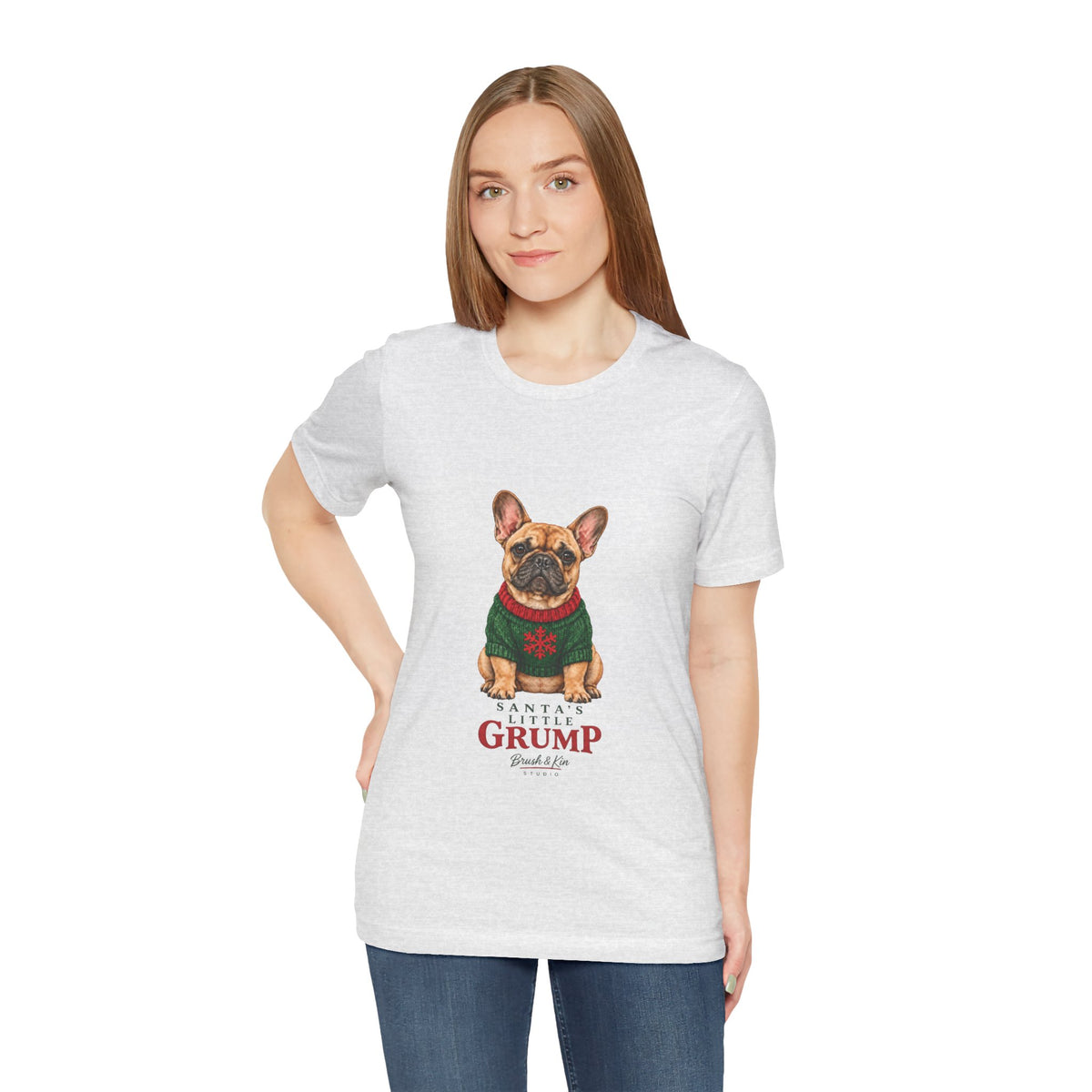 Christmas Grumpy French Bulldog Tee