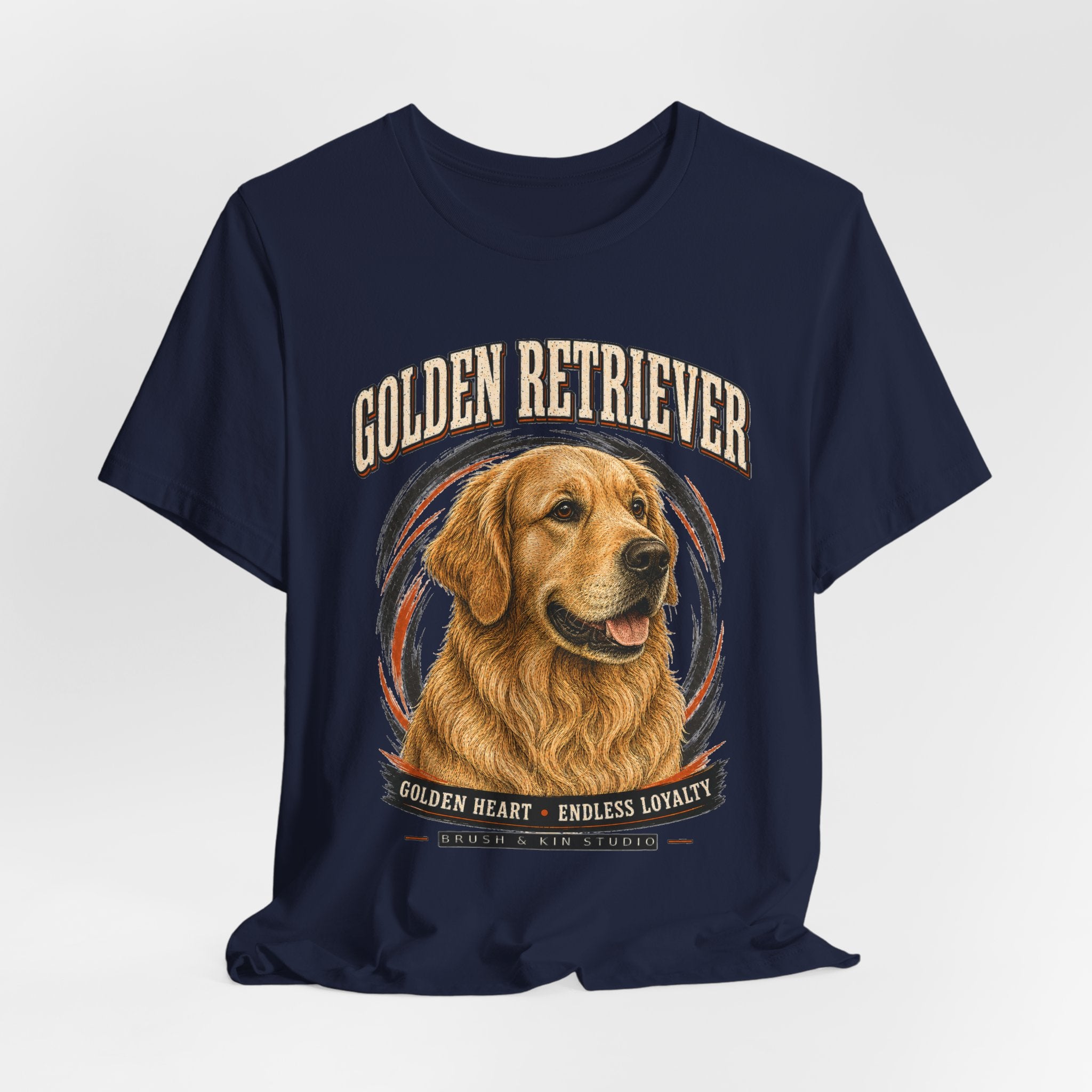 Golden Retriever Tee — Golden Heart, Endless Loyalty Dog Shirt