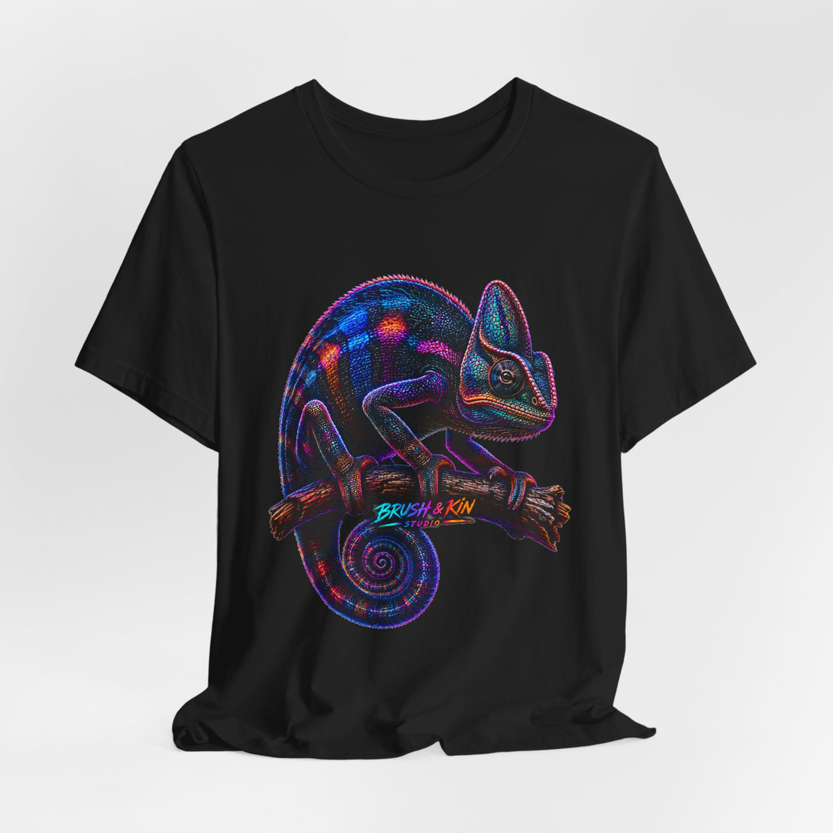 Neon Chameleon Tee