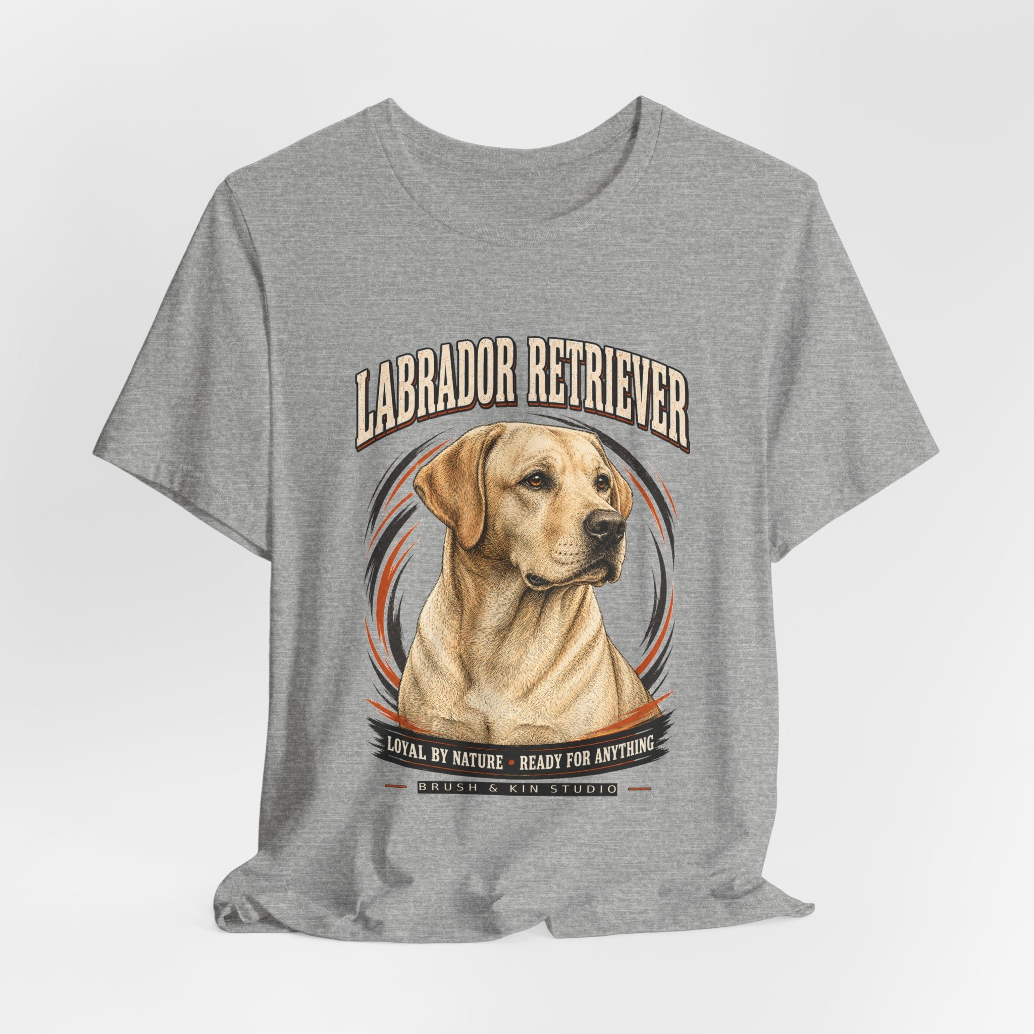 Labrador Retriever T-Shirt – "Loyal by Nature, Ready for Anything" Dog Lover Tee