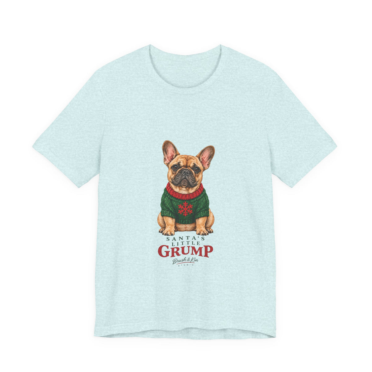 Christmas Grumpy French Bulldog Tee