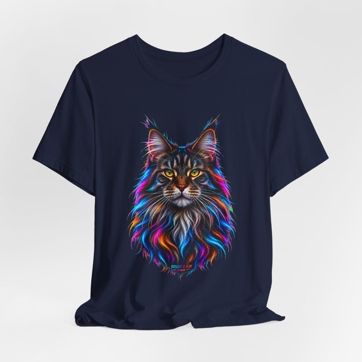 Neon Maine Coon Tee
