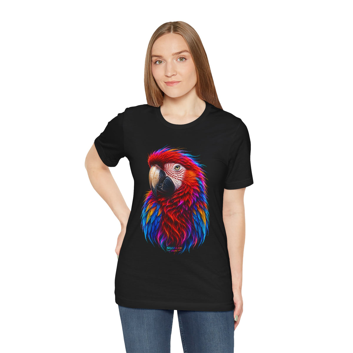 Neon Macaw Tee