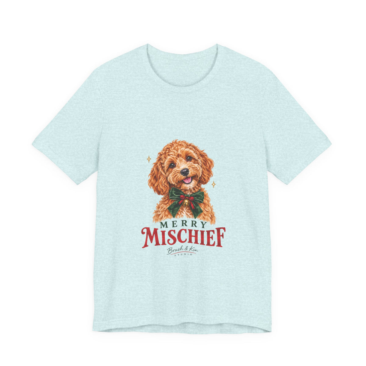 Merry Mischief Doodle Dog T-Shirt