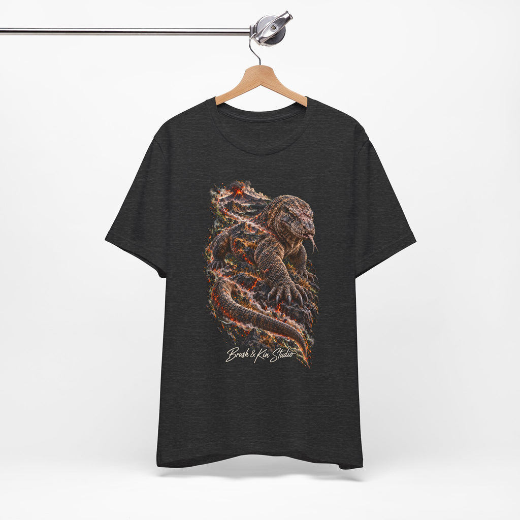 Dragon Embrace T-Shirt — Fiery Serpent Art Tee