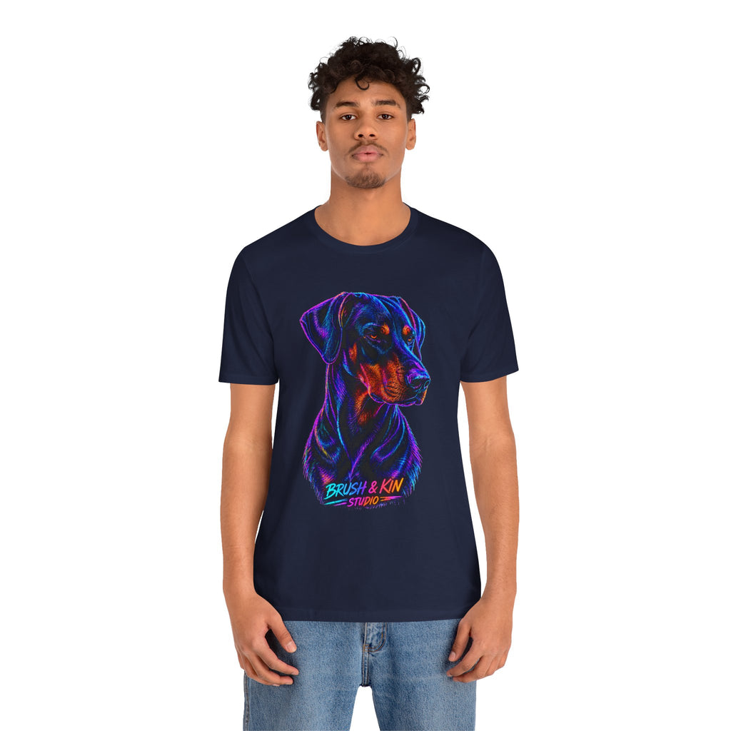 Neon Doberman Tee
