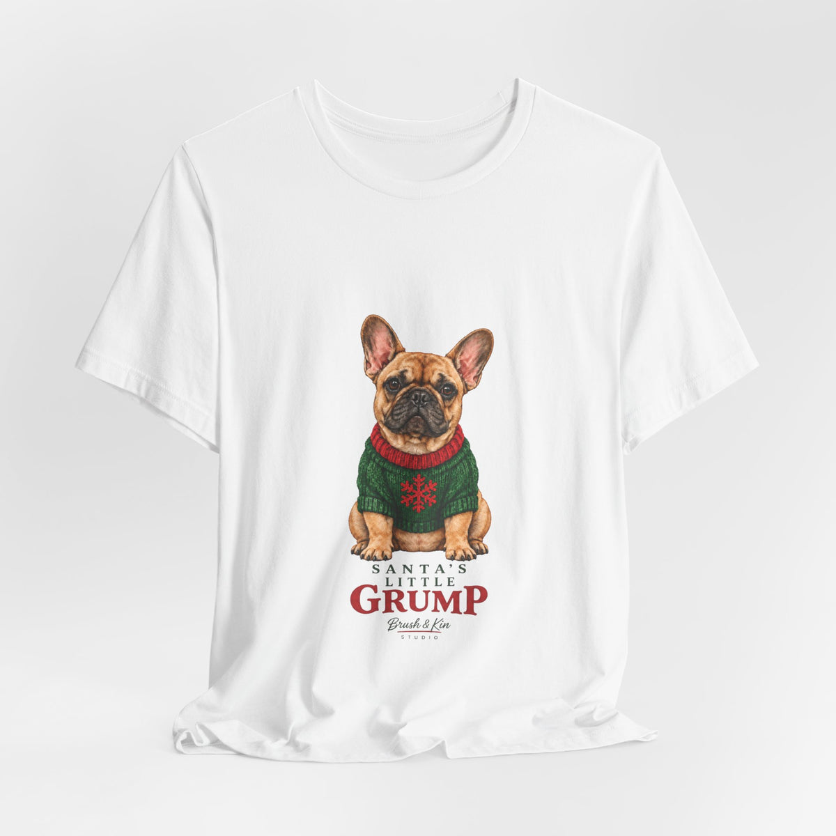 Christmas Grumpy French Bulldog Tee