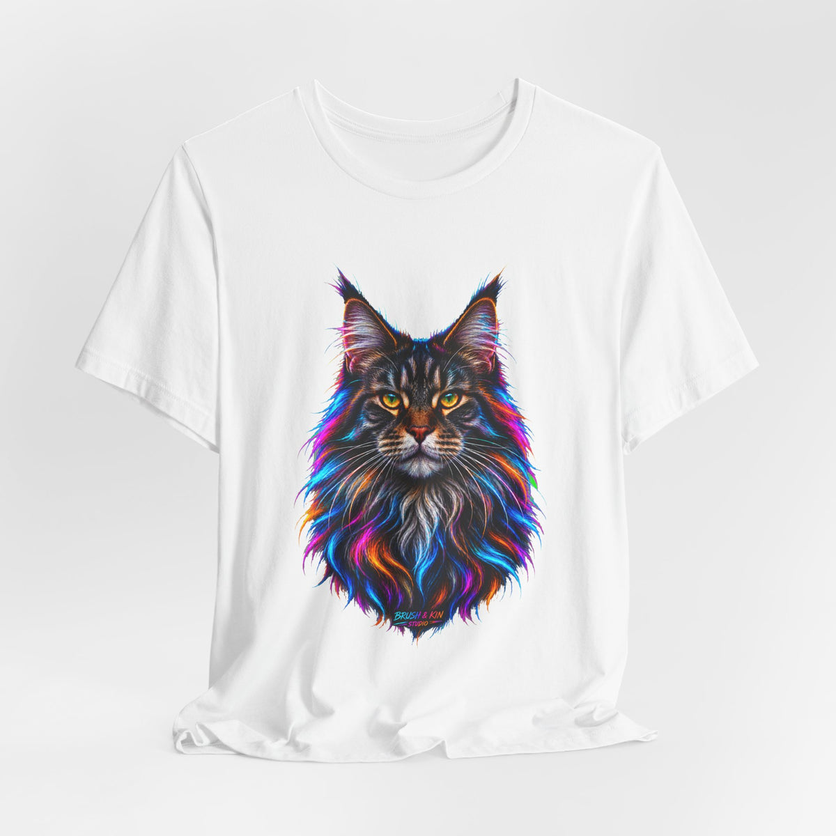 Neon Maine Coon Tee