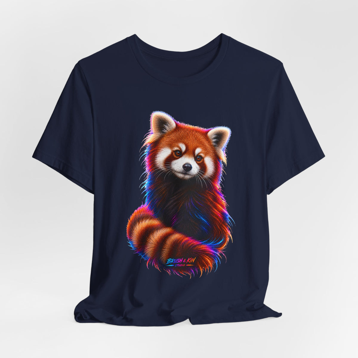 Neon Red Panda Tee