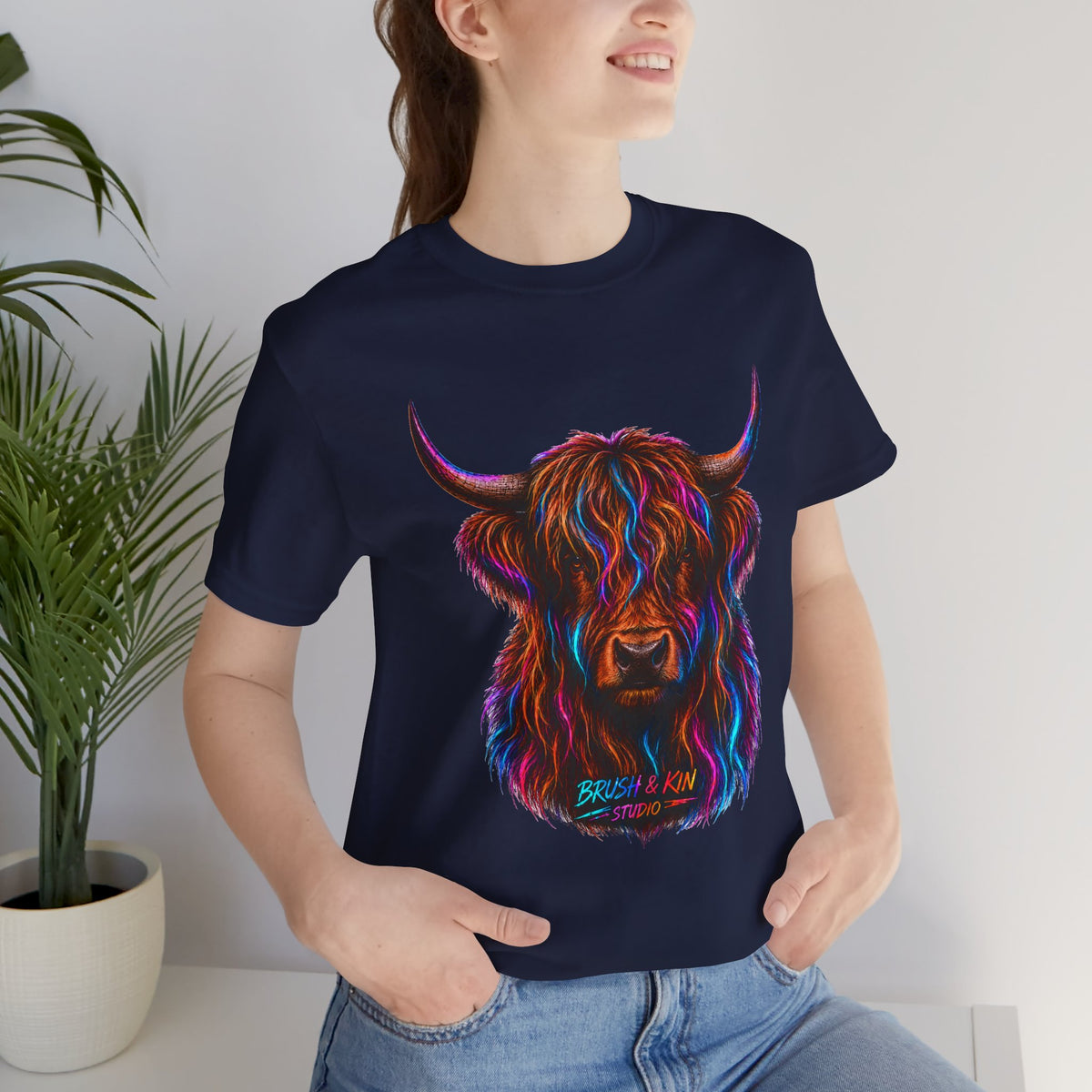 Neon Cow Tee