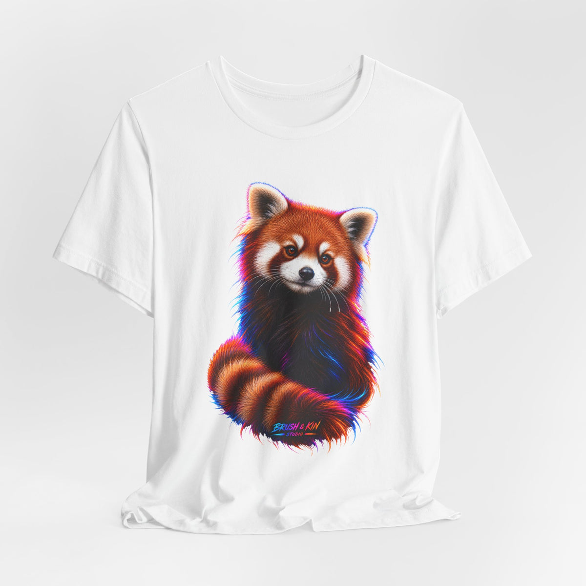 Neon Red Panda Tee