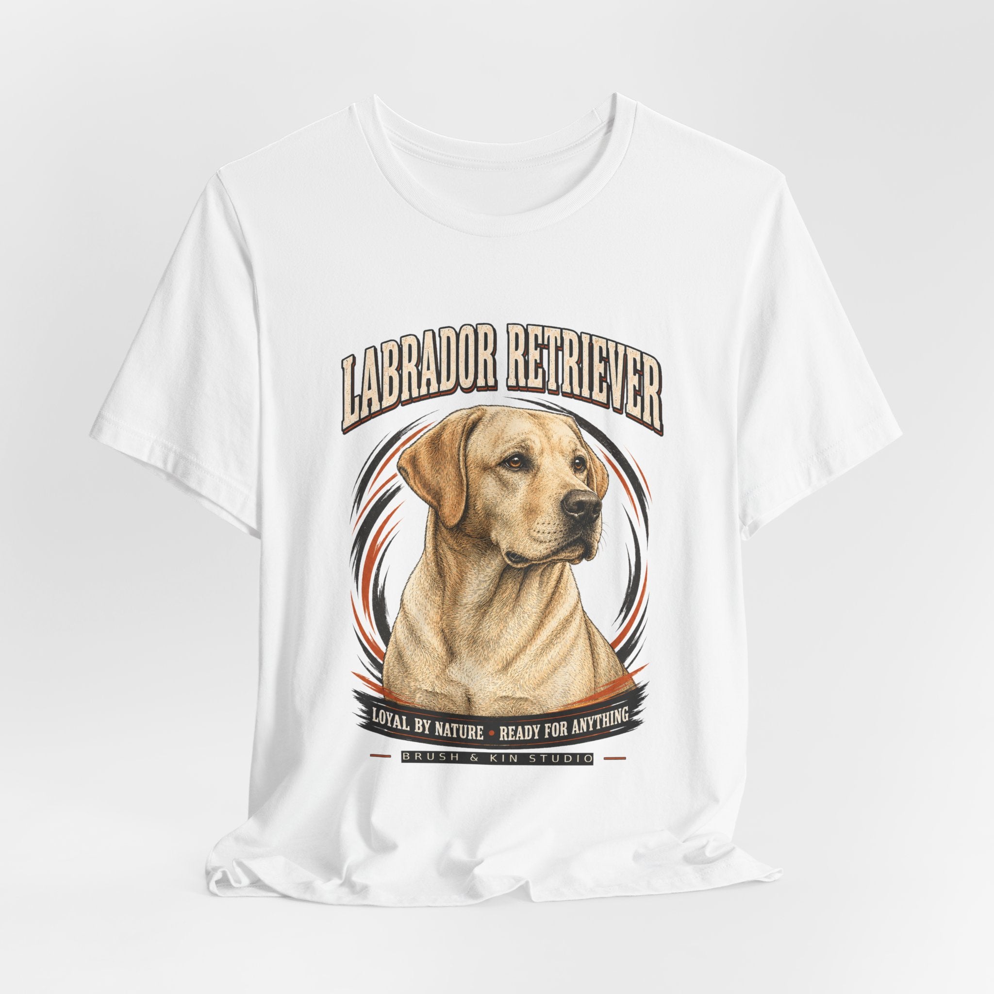 Labrador Retriever T-Shirt – "Loyal by Nature, Ready for Anything" Dog Lover Tee