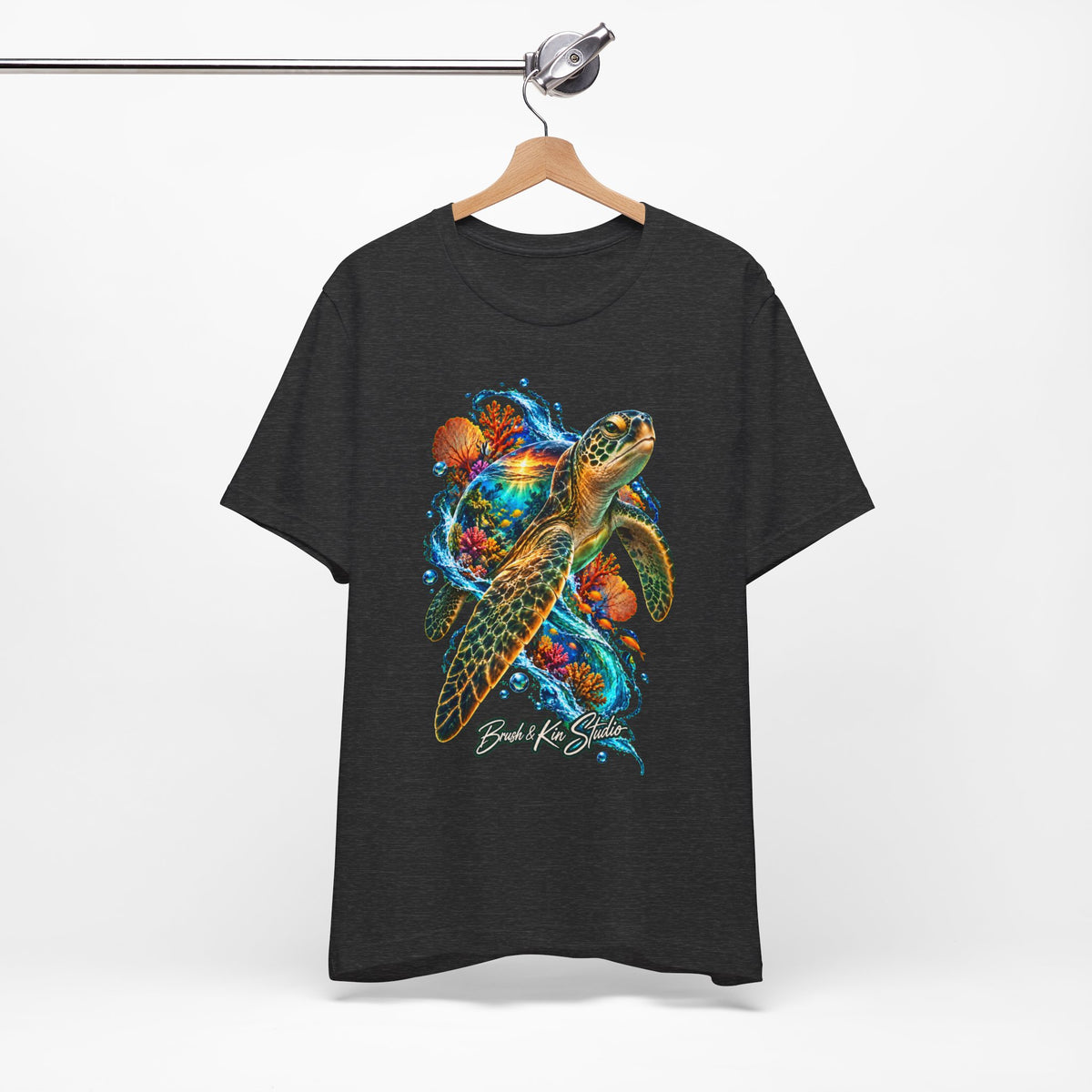 Sea Turtle Graphic Tee — Beach Life Surfing Shirt