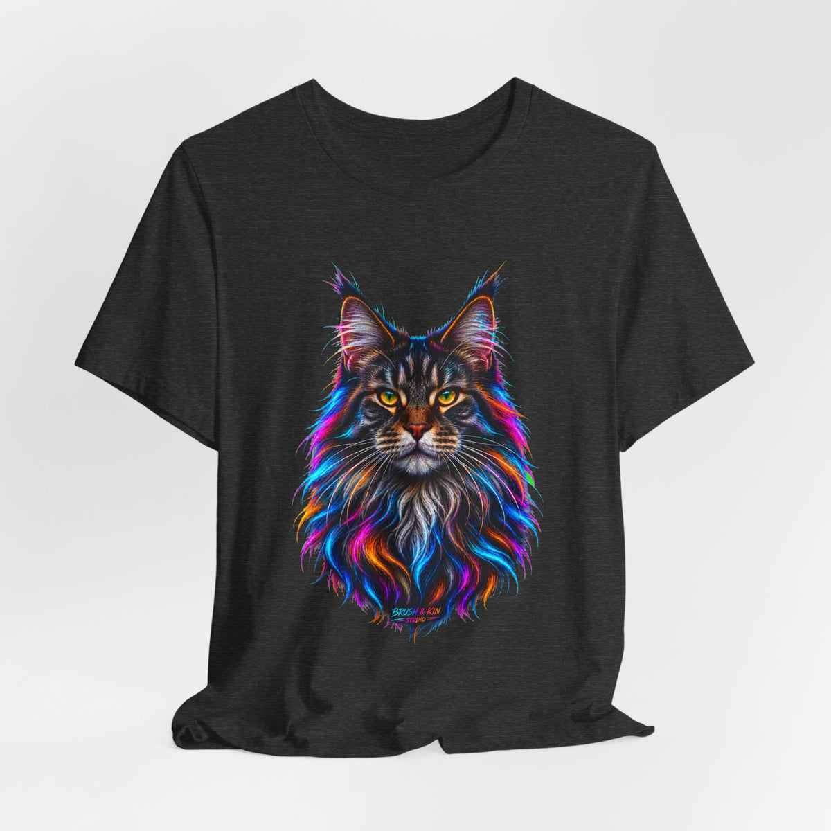 Neon Maine Coon Tee