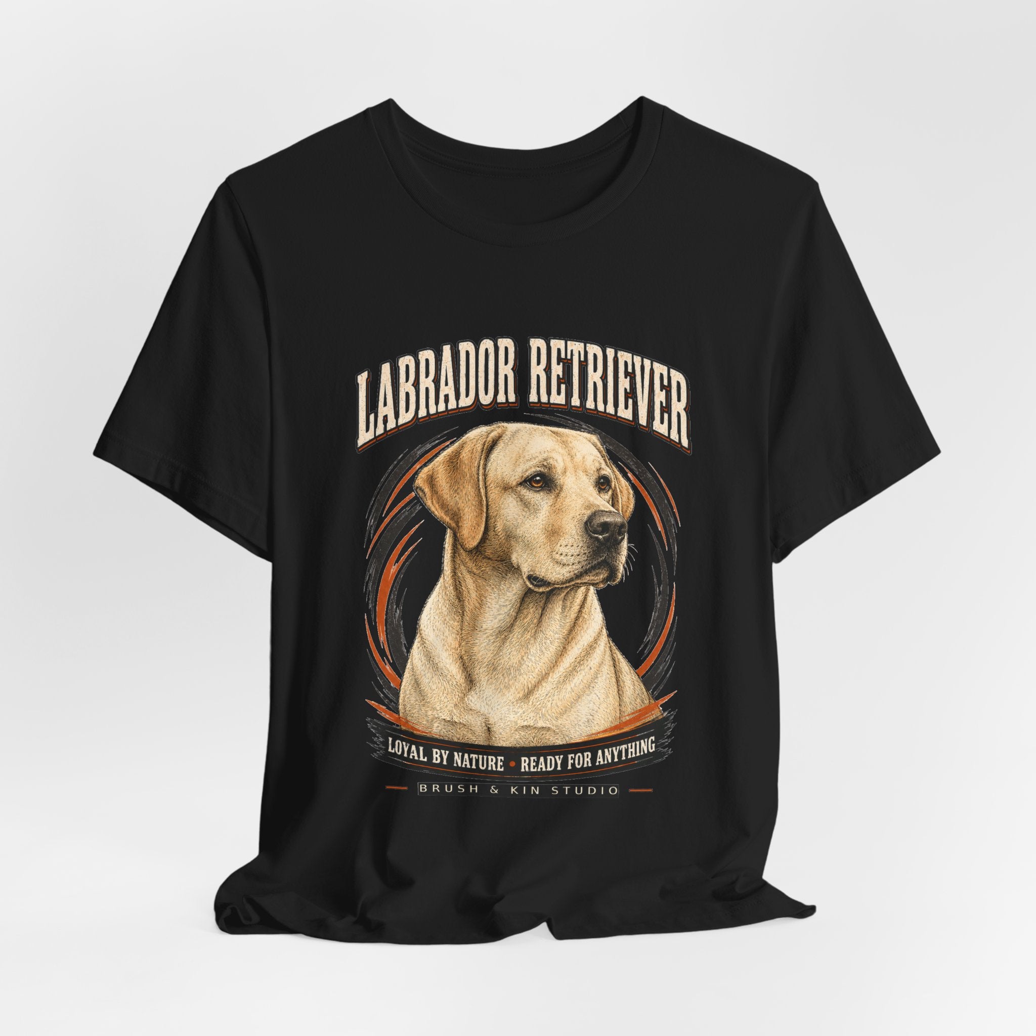 Labrador Retriever T-Shirt – "Loyal by Nature, Ready for Anything" Dog Lover Tee