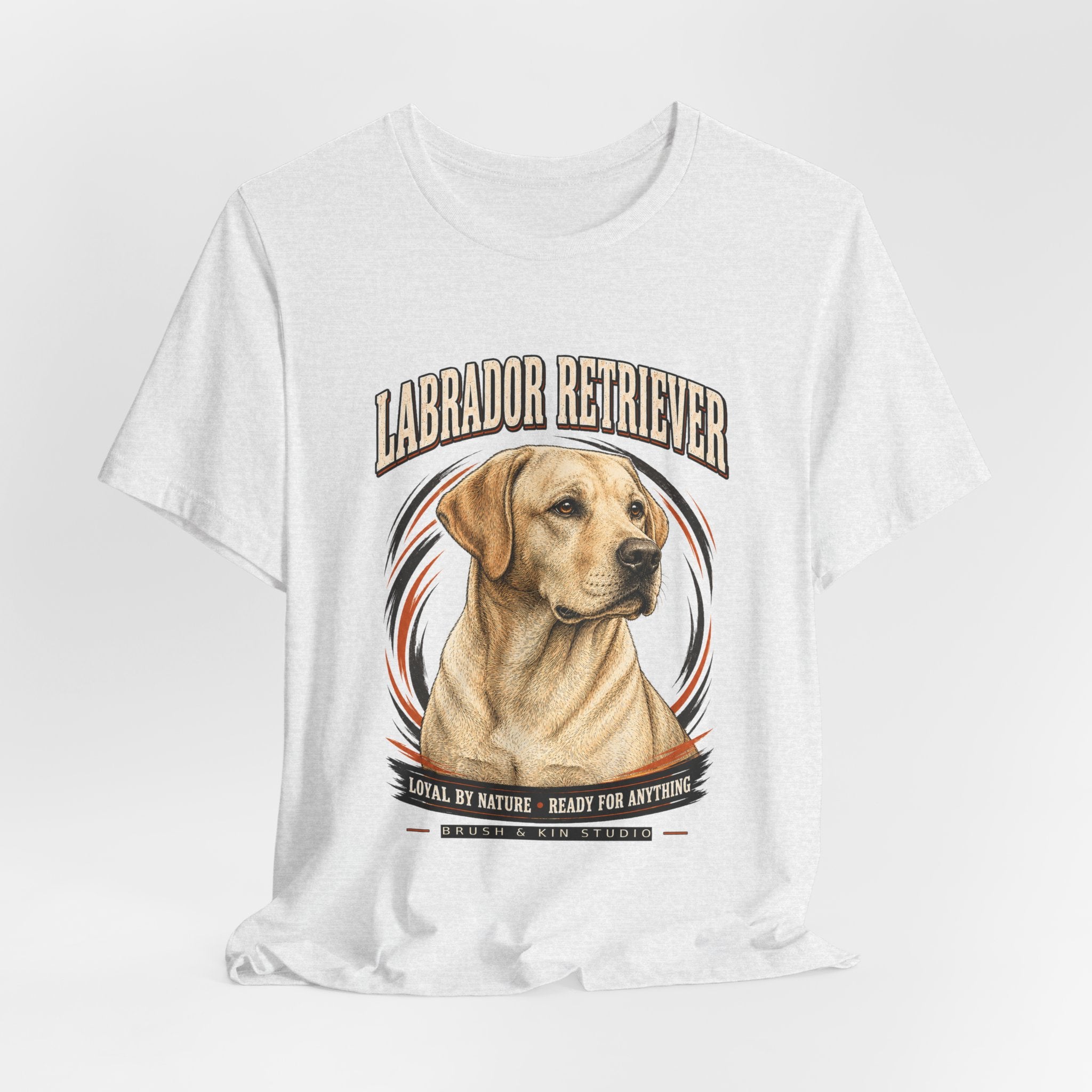 Labrador Retriever T-Shirt – "Loyal by Nature, Ready for Anything" Dog Lover Tee