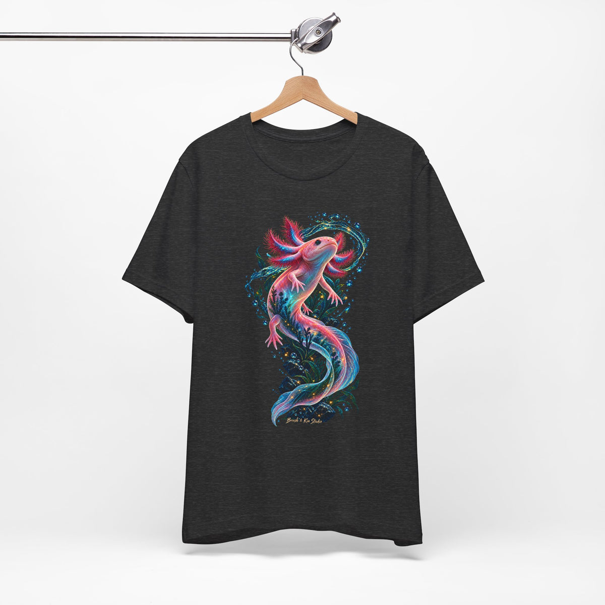 Axolotl Tee — Colorful Axolotl Graphic Shirt