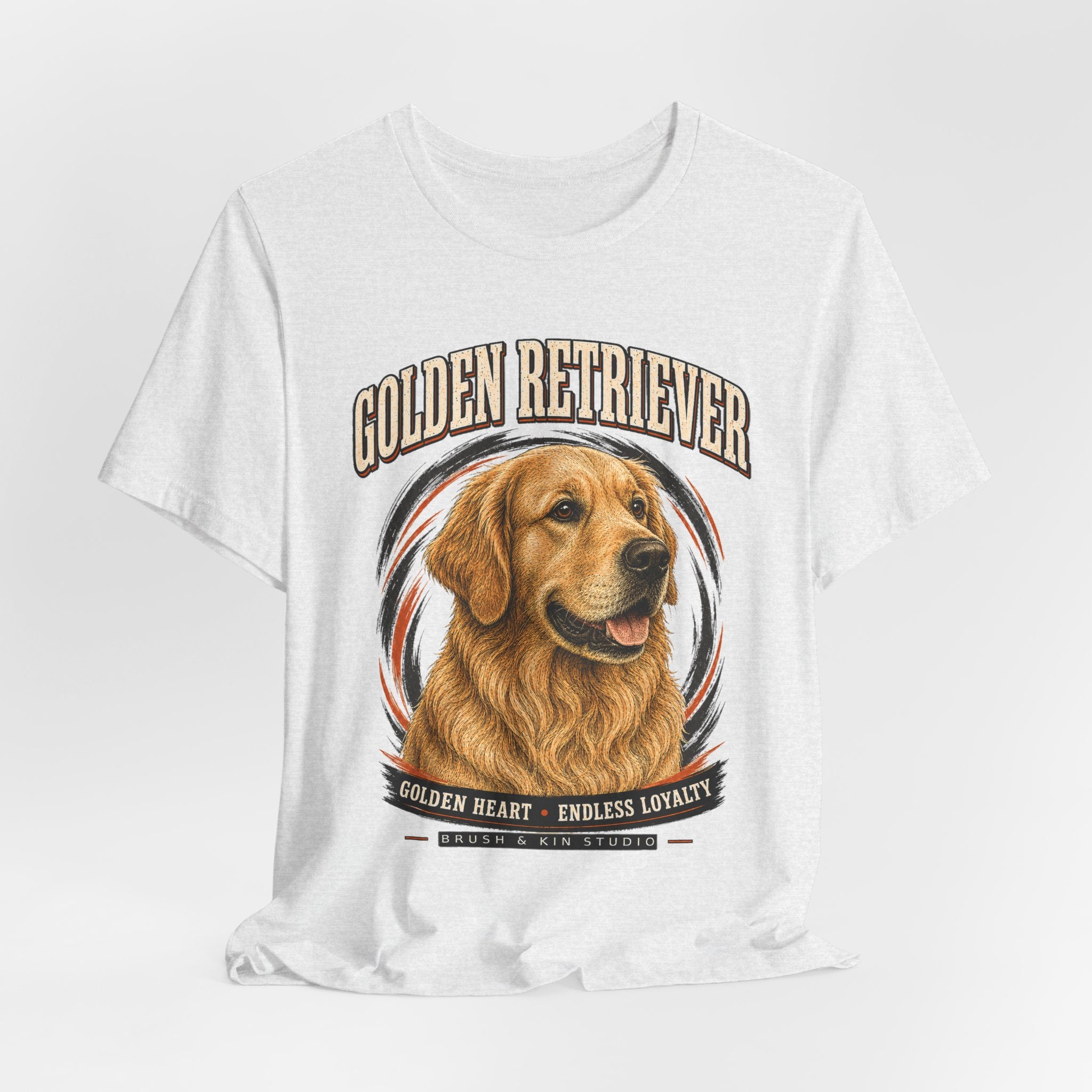 Golden Retriever Tee — Golden Heart, Endless Loyalty Dog Shirt
