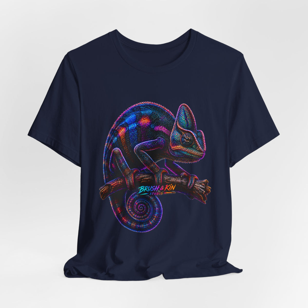Neon Chameleon Tee