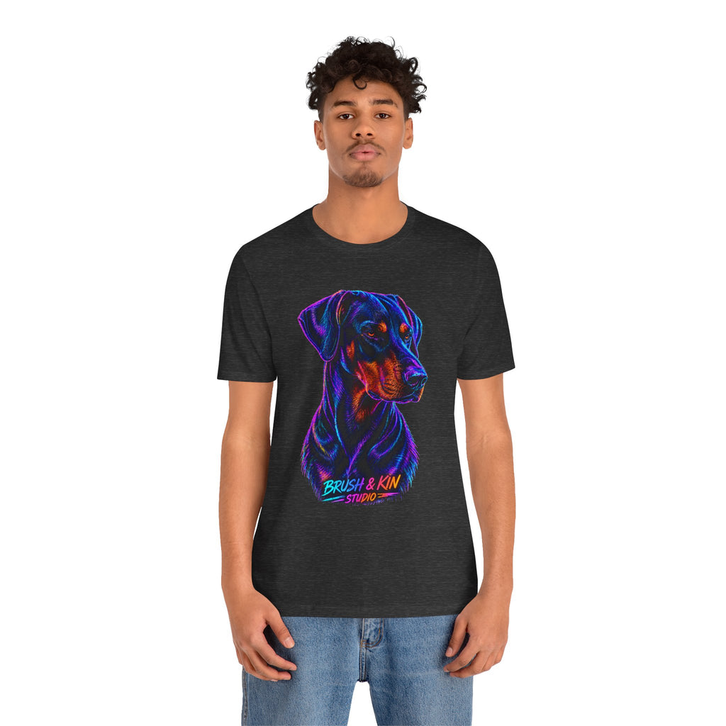 Neon Doberman Tee