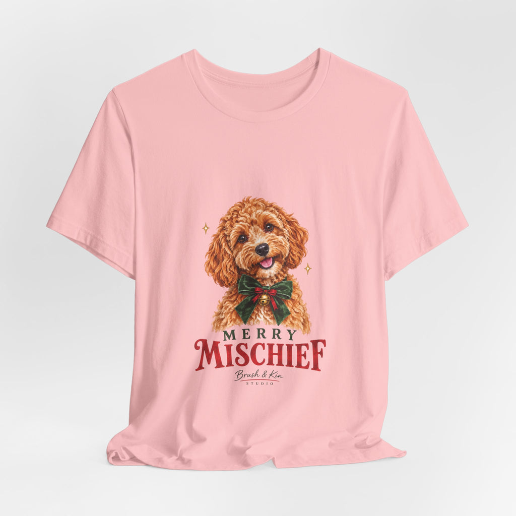 Merry Mischief Doodle Dog T-Shirt