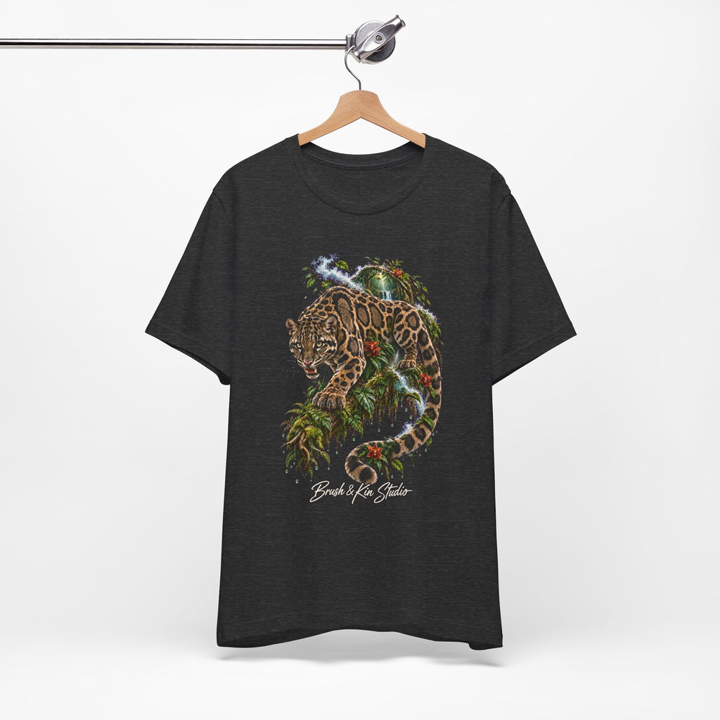 Jaguar Jungle Tee — Vintage Tropical Cat Graphic T-Shirt