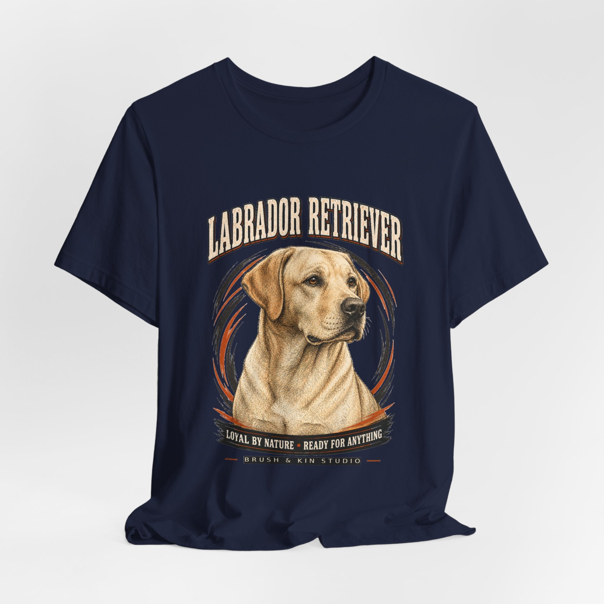 Labrador Retriever T-Shirt – "Loyal by Nature, Ready for Anything" Dog Lover Tee