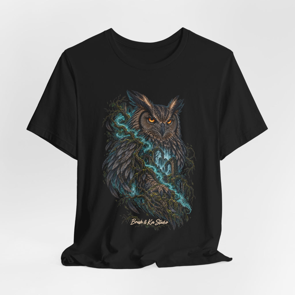 Mystic Owl T-Shirt — Electric Forest Owl Graphic Tee