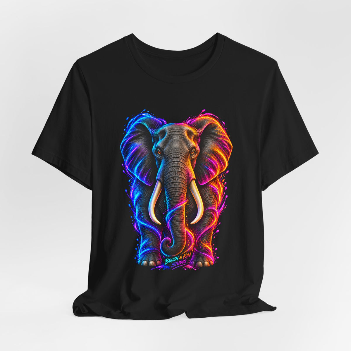Neon Elephant Tee