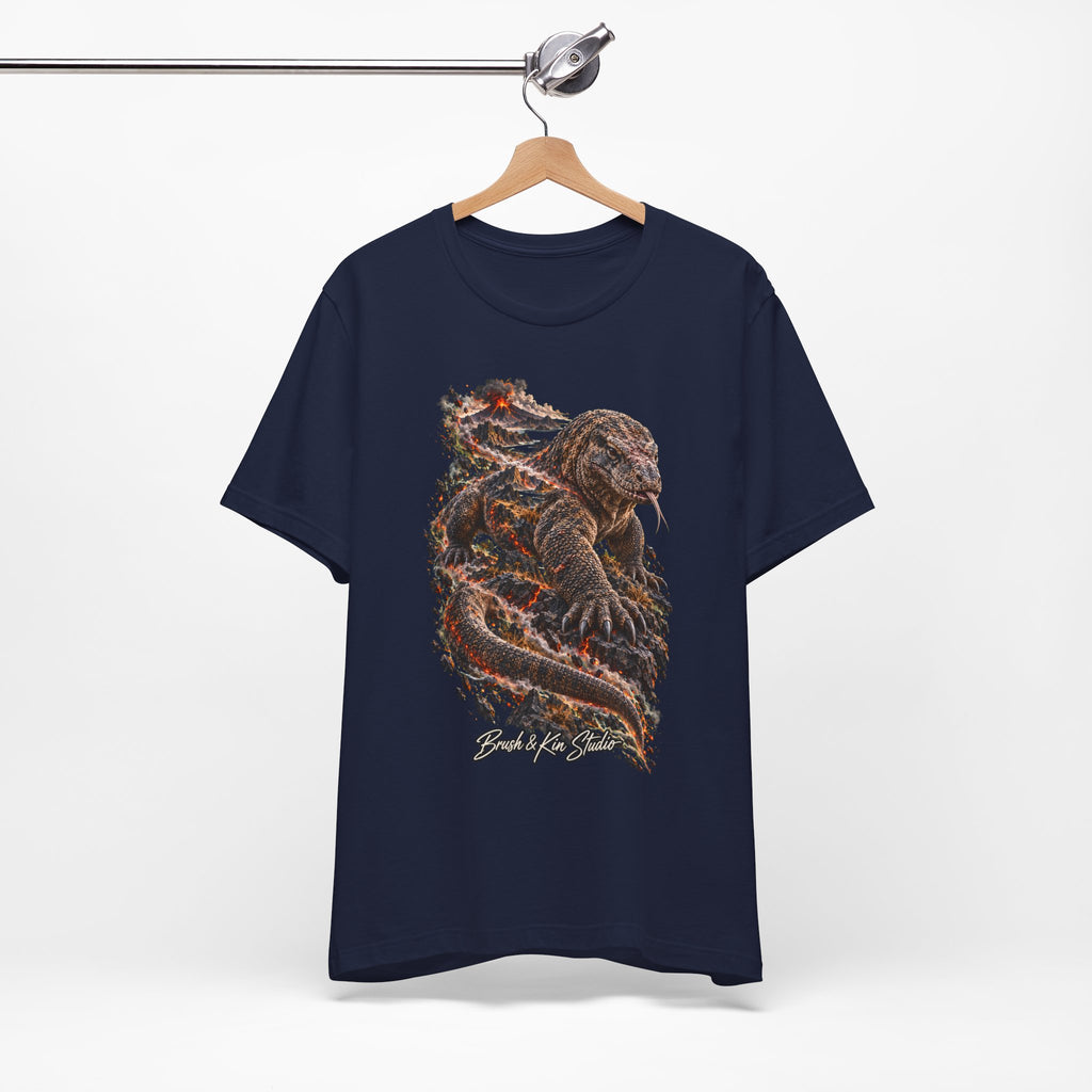 Dragon Embrace T-Shirt — Fiery Serpent Art Tee