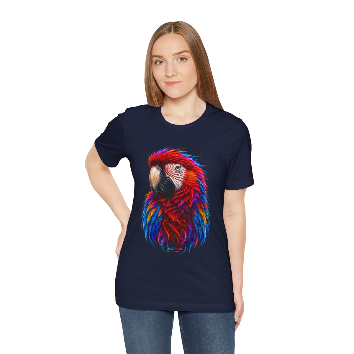 Neon Macaw Tee