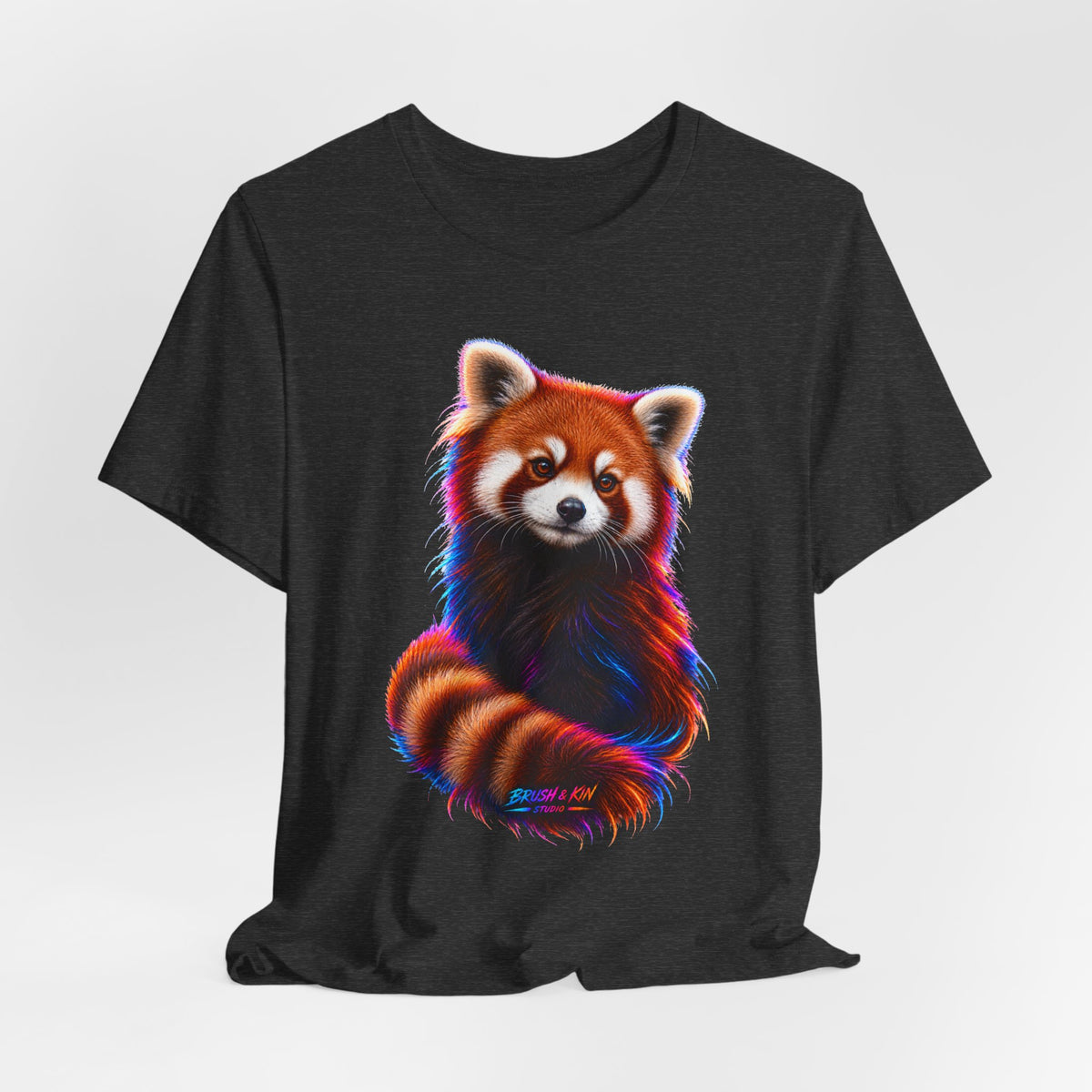 Neon Red Panda Tee