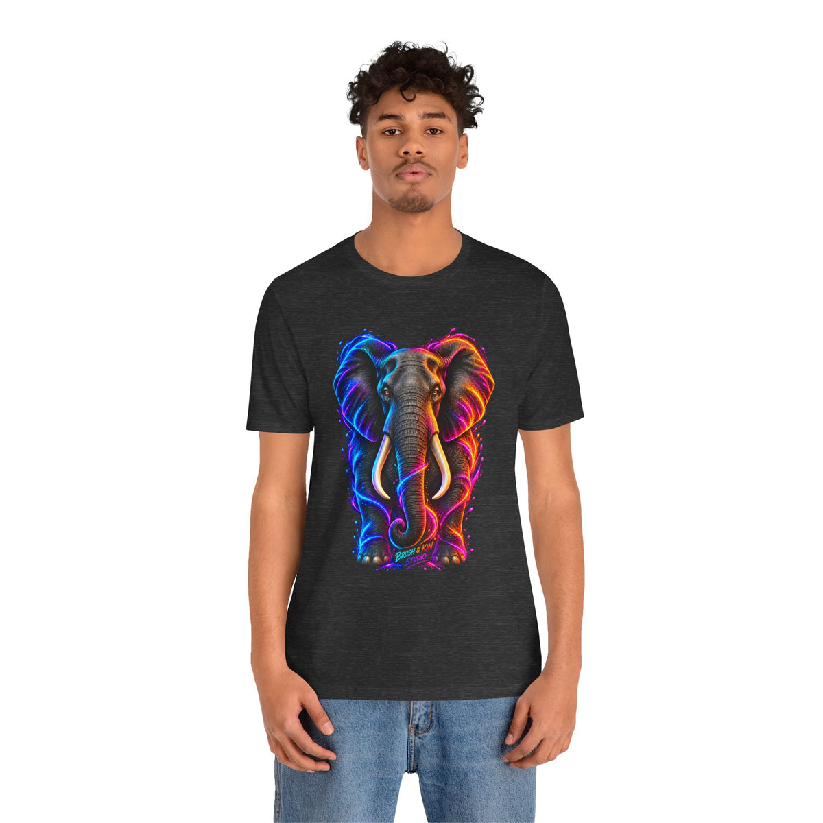 Neon Elephant Tee