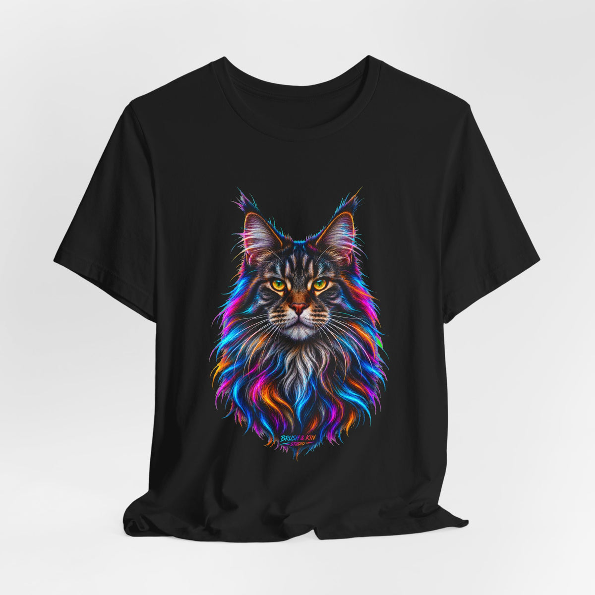 Neon Maine Coon Tee