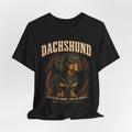 Dachshund Tee – Low to the Ground, High on Courage