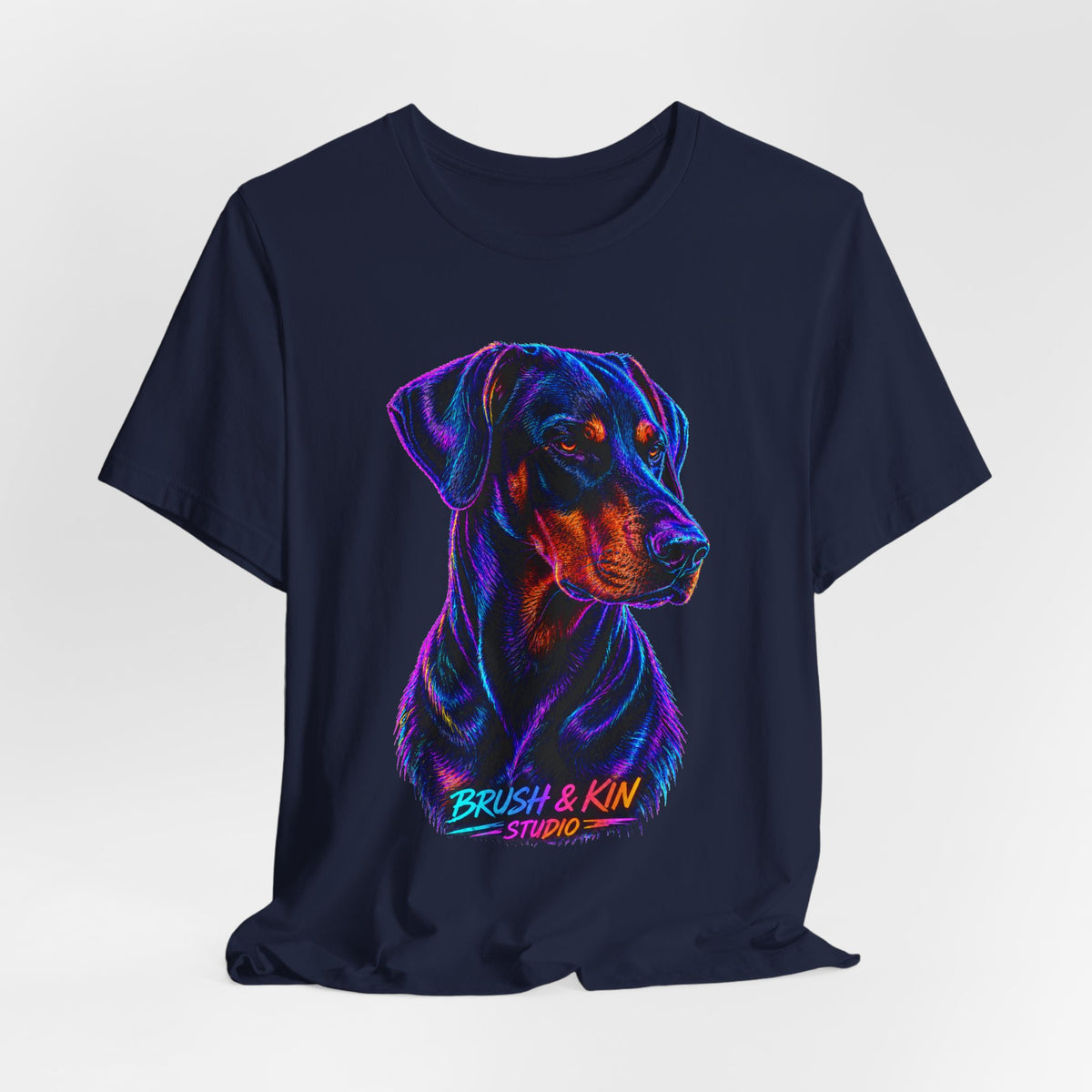 Neon Doberman Tee