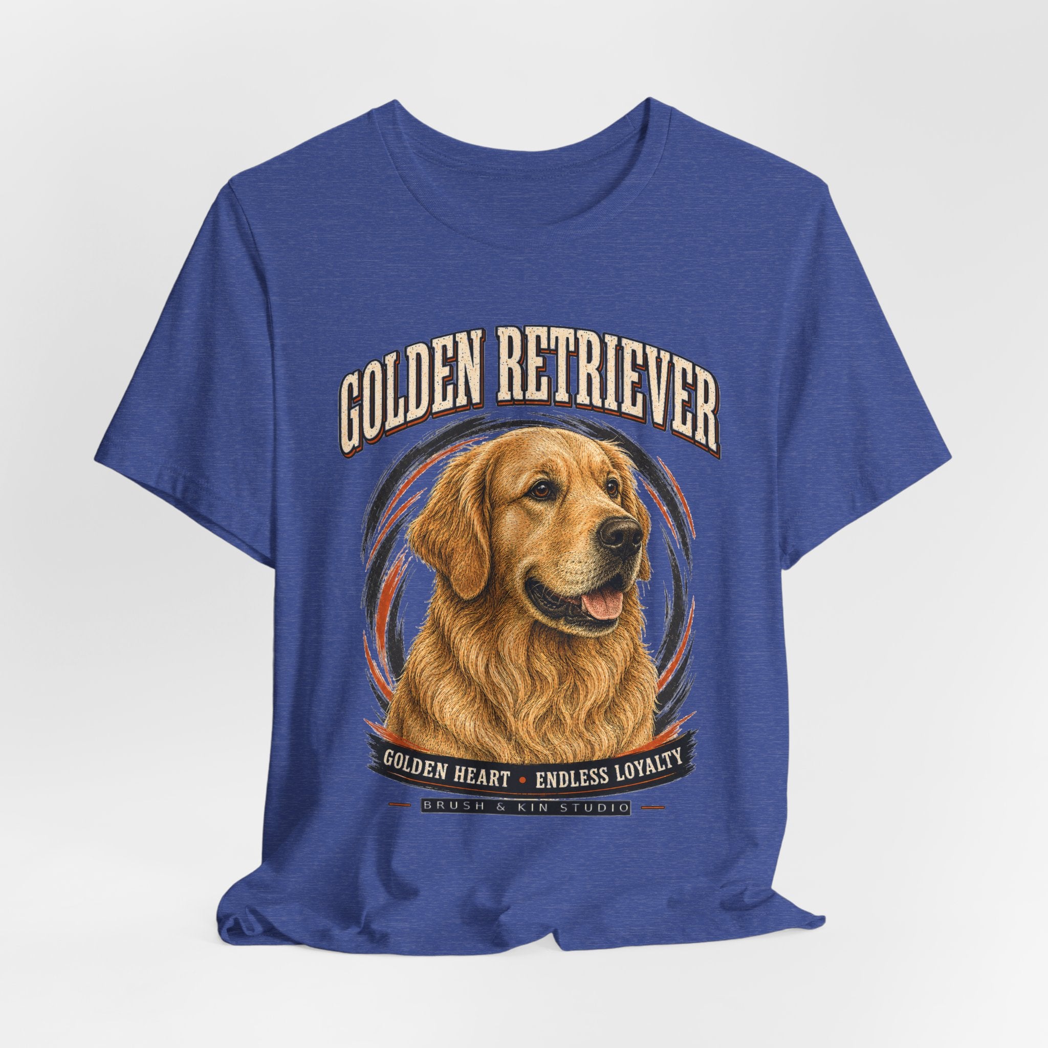 Golden Retriever Tee — Golden Heart, Endless Loyalty Dog Shirt