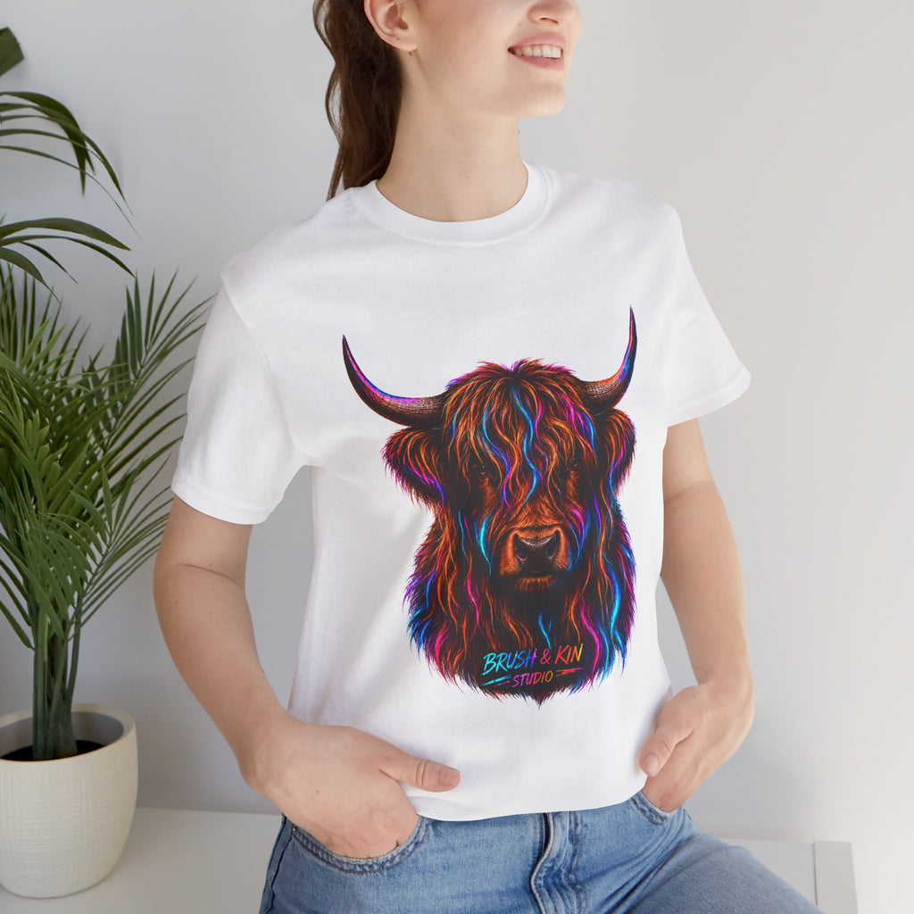 Neon Cow Tee