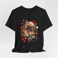 Christmas French Bulldog Tee — Cute Santa Dog Holiday T‑Shirt