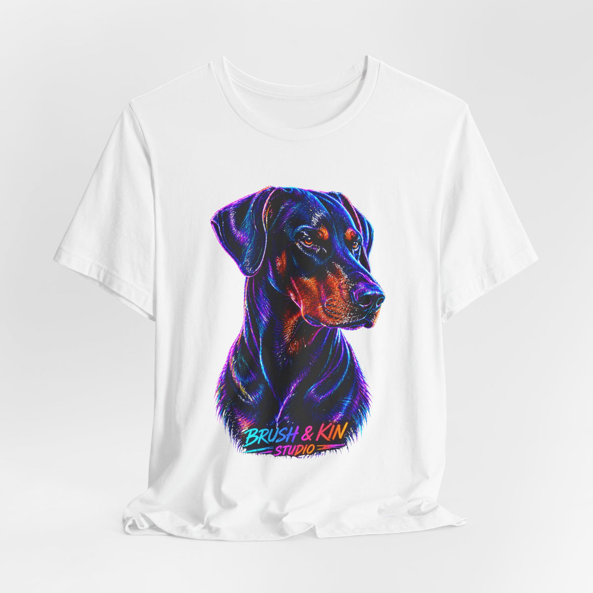 Neon Doberman Tee
