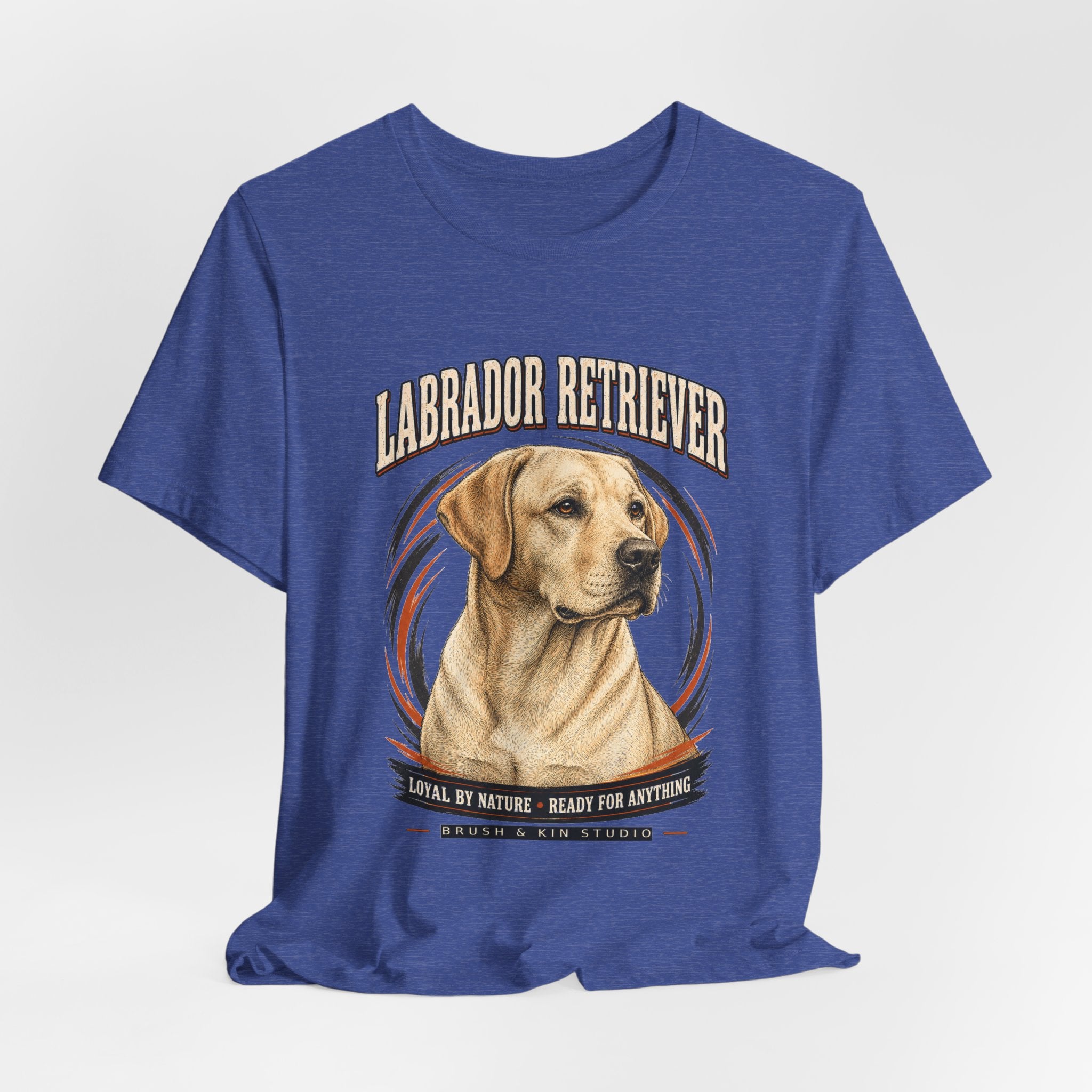 Labrador Retriever T-Shirt – "Loyal by Nature, Ready for Anything" Dog Lover Tee