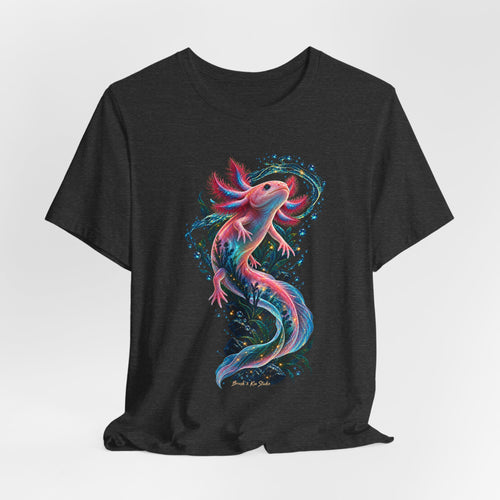 Axolotl Tee — Colorful Axolotl Graphic Shirt