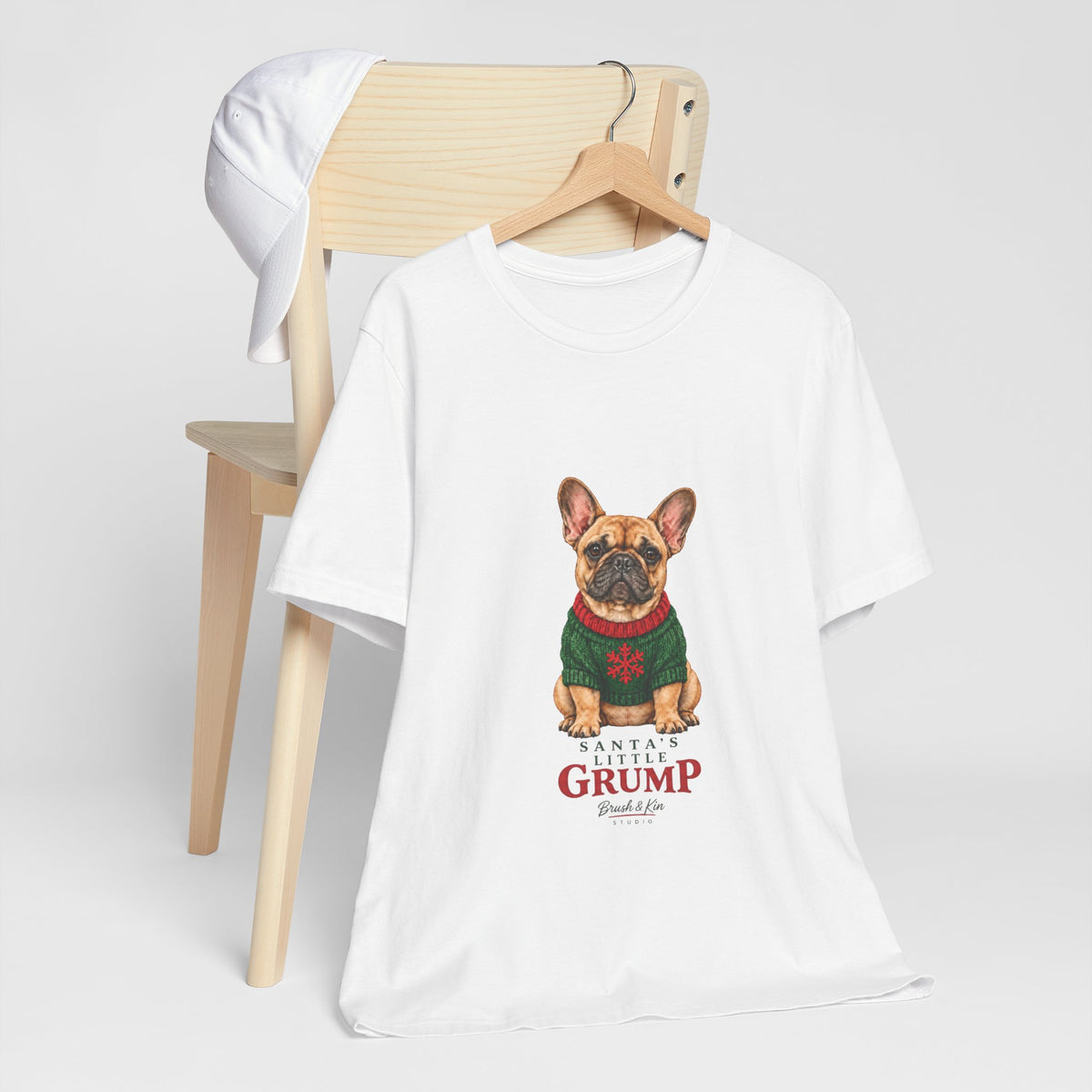 Christmas Grumpy French Bulldog Tee