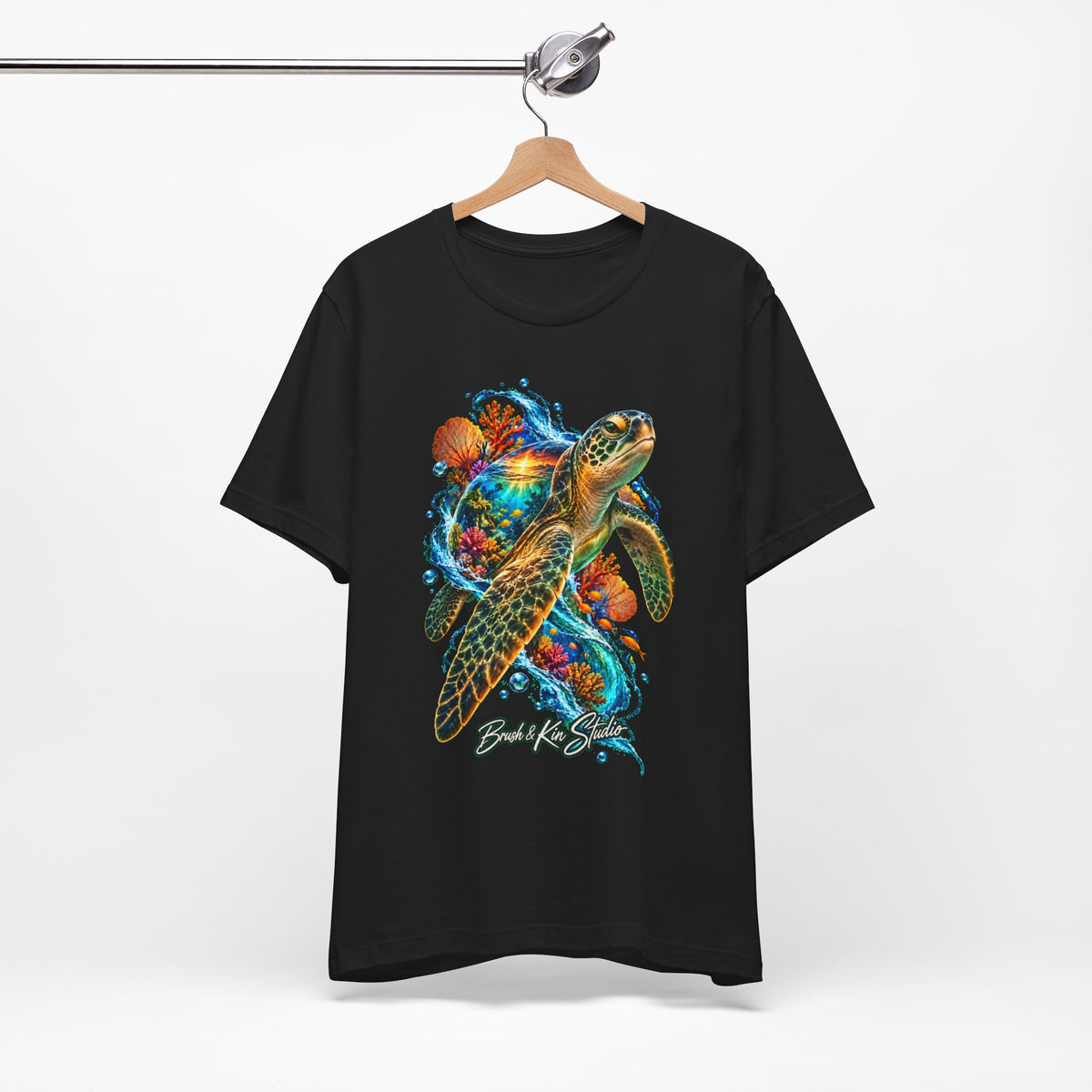 Sea Turtle Graphic Tee — Beach Life Surfing Shirt